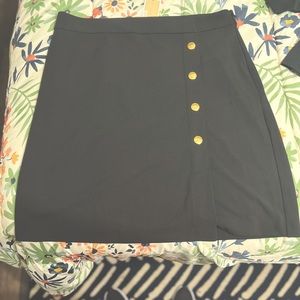 Michael Kors gold button dress skirt